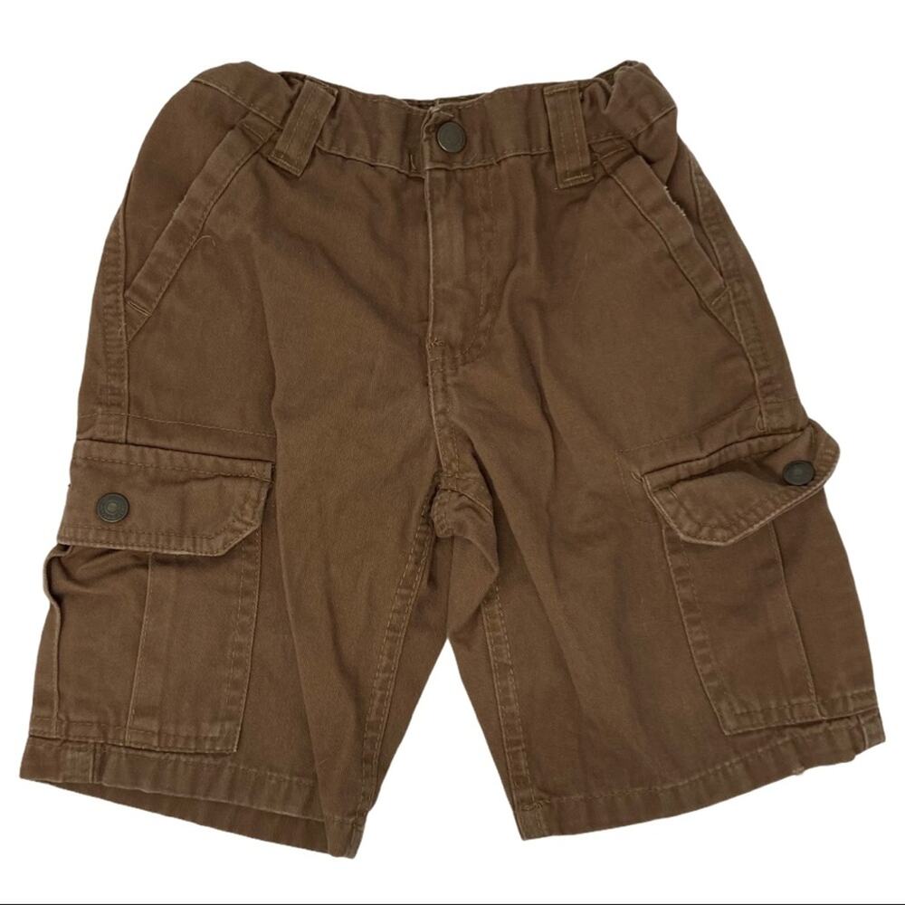 Greendog Cargo Shorts Dark Khaki Toddler Kids Size 3 / 3T